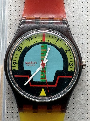 Swatch lady blue horizon lf100 - blue,